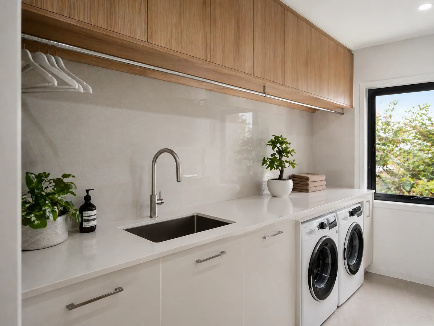 Laundry stone benchtop Townsville