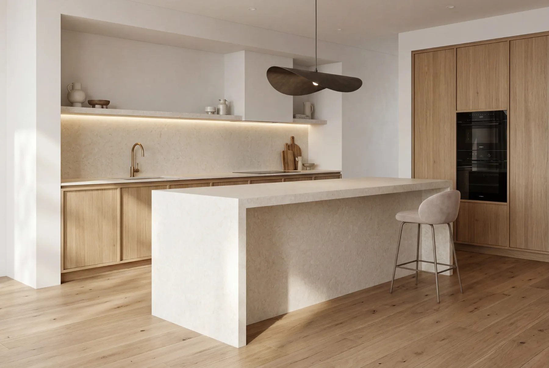 Laundry stone benchtop Townsville